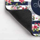 Girl-Vintage Rose Mousepad (Ecke)