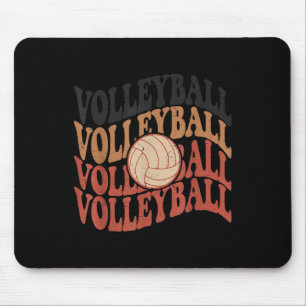 Girl Volleyball T Shirt Teen Frauen Mama Niedlich  Mousepad