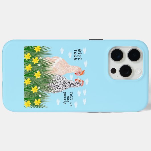 Girl-Vortrag Case-Mate iPhone Hülle (Rückseite (Horizontal))