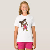 Girl Walking A Tightrope T-Shirt (Vorne ganz)