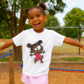 Girl Walking A Tightrope T-Shirt