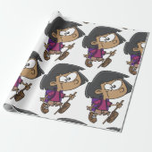 Girl Wandern Geschenkpapier (Ungerollt)