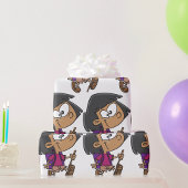 Girl Wandern Geschenkpapier