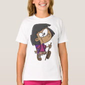 Girl Wandern T-Shirt (Vorderseite)