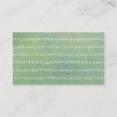 Girl Watercolor Elephant Diaper Begleitkarte (Rückseite)