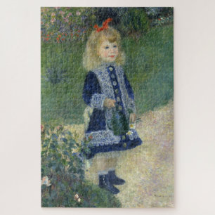 Girl Watering Can Renoir Impressionist Malerei Puzzle