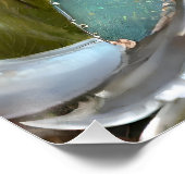 Girl Wear Osterbunny Angel Costume Poster (Ecke)