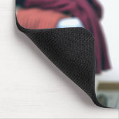 Girl Wearing Oversified Jeans Mousepad (Ecke)