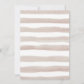 Girl Wild One Leopard Print Birthday Einladung (Rückseite)