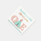 Girl Wild One Paper Napkins Serviette (Ecke)