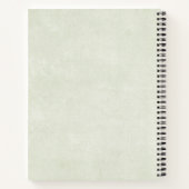 Girl with A Frog Doll Cute Whimsical Notizblock (Rückseite)