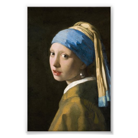 Girl with a Pearl Earring by Johannes Vermeer Fotodruck (Vorne)