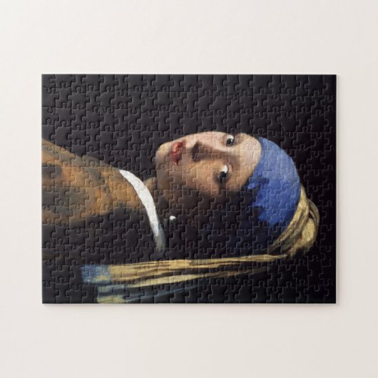 Girl With a Pearl Earring Johannes Vermeer Puzzle (Horizontal)