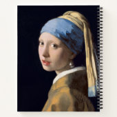Girl with a Pearl Earring Notizblock (Rückseite)