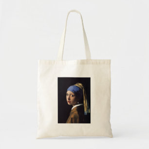 Girl with a Pearl Earring Painting by Vermeer Tragetasche