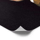 Girl with a Pearl Earring Painting Poster (Ecke)