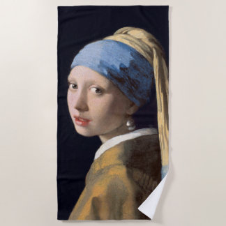 Girl with a Pearl Earring Strandtuch
