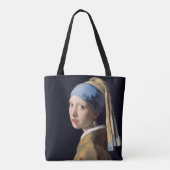 Girl with a Pearl Earring Tasche (Rückseite)