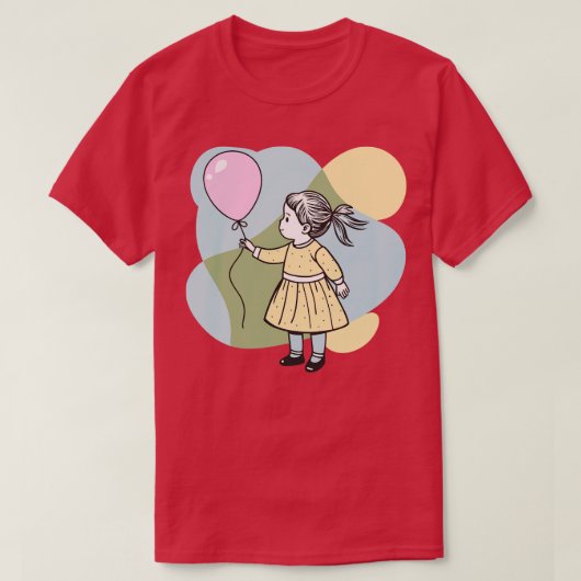 Girl With Balloon TShirt (Design vorne)