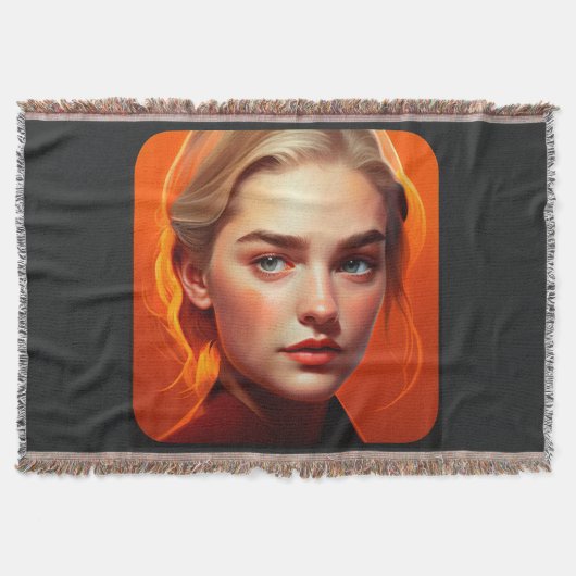 Girl with blue eyes decke (Vorderseite)