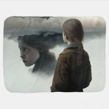Girl with clouds
