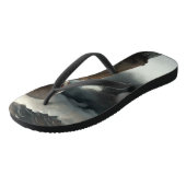 Girl with clouds badesandalen (Schrägansicht)