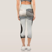 Girl with clouds capri leggings (Rückseite)