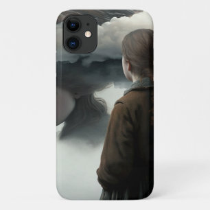 Girl with clouds Case-Mate iPhone hülle