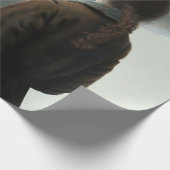 Girl with clouds geschenkpapier (Ecke)