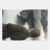 Girl with clouds geschenkpapier set (Vorderseite)
