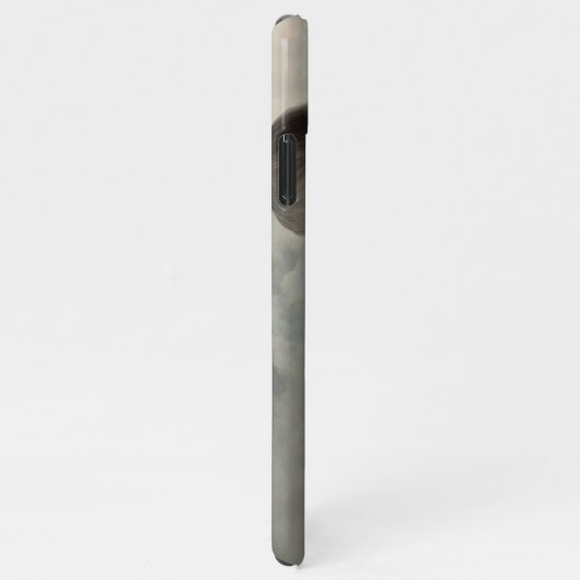 Girl with clouds iPhone hülle (Rechte Seite)