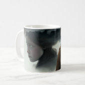 Girl with clouds kaffeetasse (Vorderseite Links)