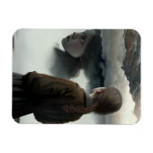 Girl with clouds magnet (Horizontal)