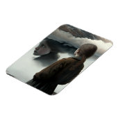 Girl with clouds magnet (Linke Seite)