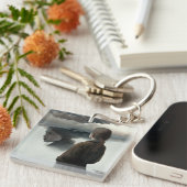 Girl with clouds schlüsselanhänger (Vorderseite rechts)