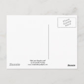 "Girl with Greyhound" Dog Art Postcard Postkarte (Rückseite)