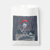 Girl with Heart Garland Valentine's Day Gunst Bags Geschenktütchen (Vorderseite)