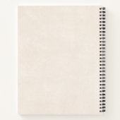 Girl with Magic Wand and Butterflies Notizblock (Rückseite)