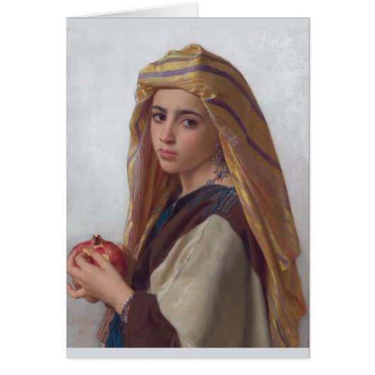 Girl with Pomegranate William-Adolphe Bouguereau (Vorne)