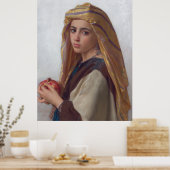 Girl with Pomegranate William-Adolphe Bouguereau Poster (Küche)