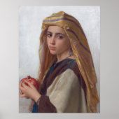 Girl with Pomegranate William-Adolphe Bouguereau Poster (Vorne)
