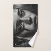 Girl with tears badhandtuch set (Handtuch)