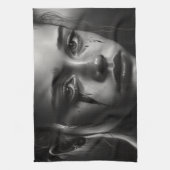 Girl with tears geschirrtuch (Vertikal)