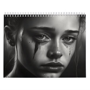 Girl with tears kalender