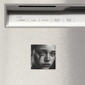 Girl with tears magnet (In Situ (Geschirrspüler))