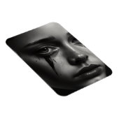 Girl with tears magnet (Rechte Seite)
