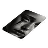 Girl with tears magnet (Linke Seite)