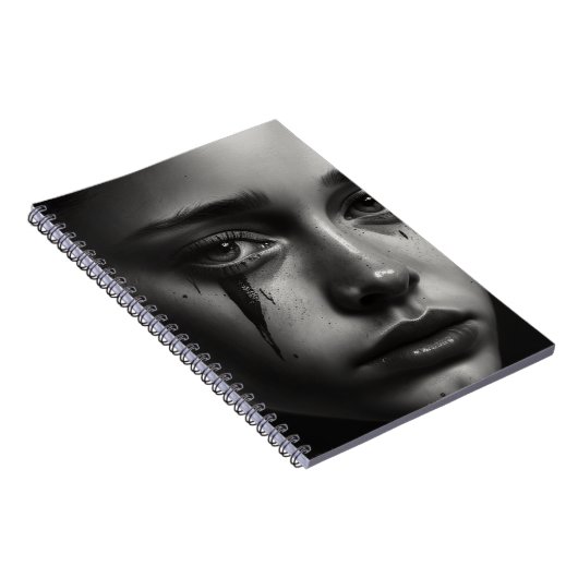 Girl with tears notizblock (Rechte Seite)
