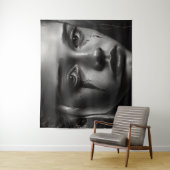 Girl with tears wandteppich (Beispiel)