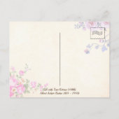 Girl with Two Kittens (1888) von Albert Anker Postkarte (Rückseite)